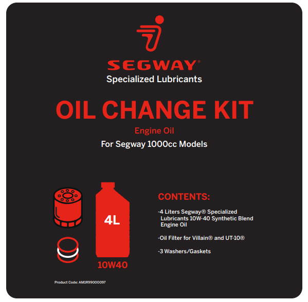 SEGWAY 1000CC OIL CHANGE KIT